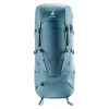 Plecak DEUTER Aircontact Core 60+10, stelaż wewnętrzny, 60 L (+10 L), 2,31 kg, niebieski