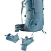 Plecak DEUTER Aircontact Core 60+10, stelaż wewnętrzny, 60 L (+10 L), 2,31 kg, niebieski