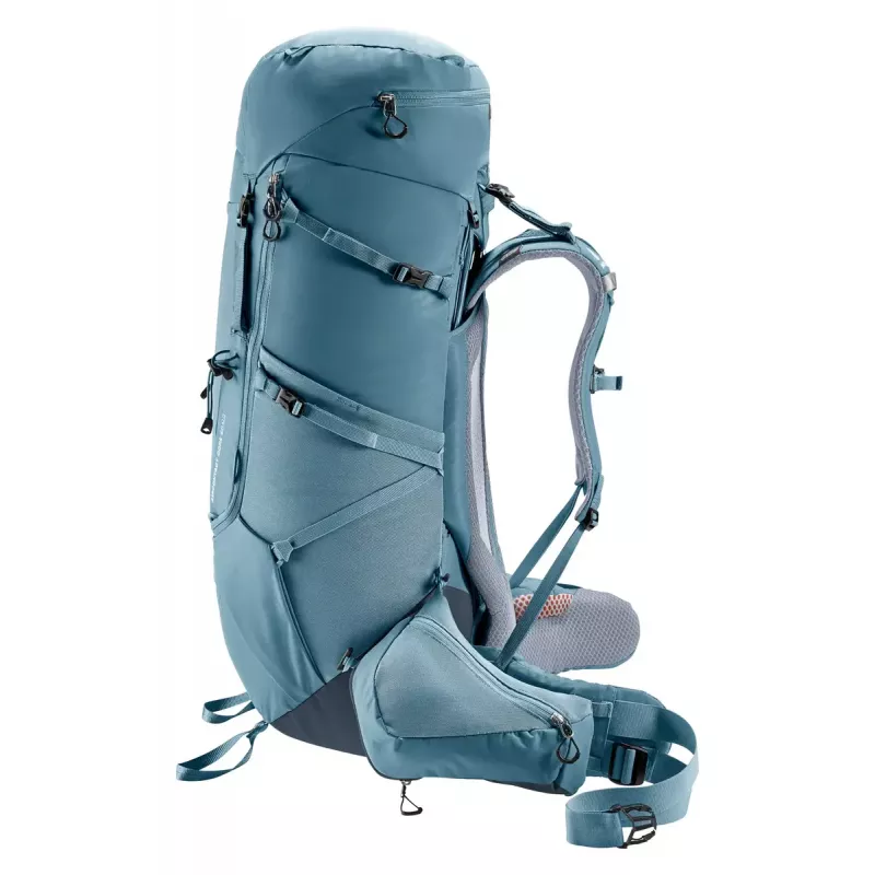 Plecak DEUTER Aircontact Core 60+10, stelaż wewnętrzny, 60 L (+10 L), 2,31 kg, niebieski