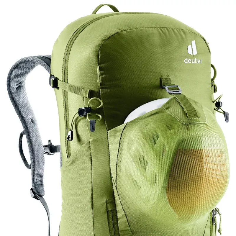 Plecak turystyczny DEUTER Trail Pro 33 — 33 L, poliamid, pokrowiec przeciwdeszczowy, wentylacja, pas biodrowy