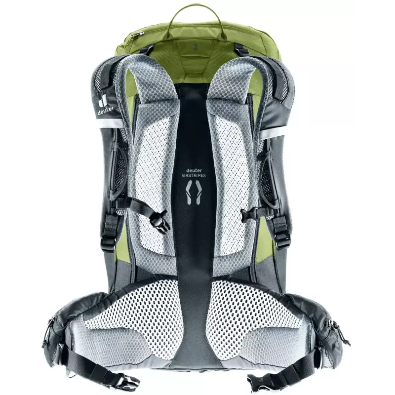Plecak turystyczny DEUTER Trail Pro 33 — 33 L, poliamid, pokrowiec przeciwdeszczowy, wentylacja, pas biodrowy