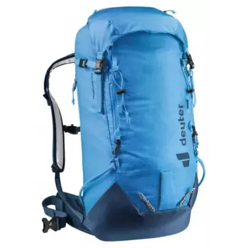 Plecak DEUTER Freescape Lite 26 L — bezramowy plecak skiturowy, 26 L, 1,18 kg, ładowanie od góry, niebieski