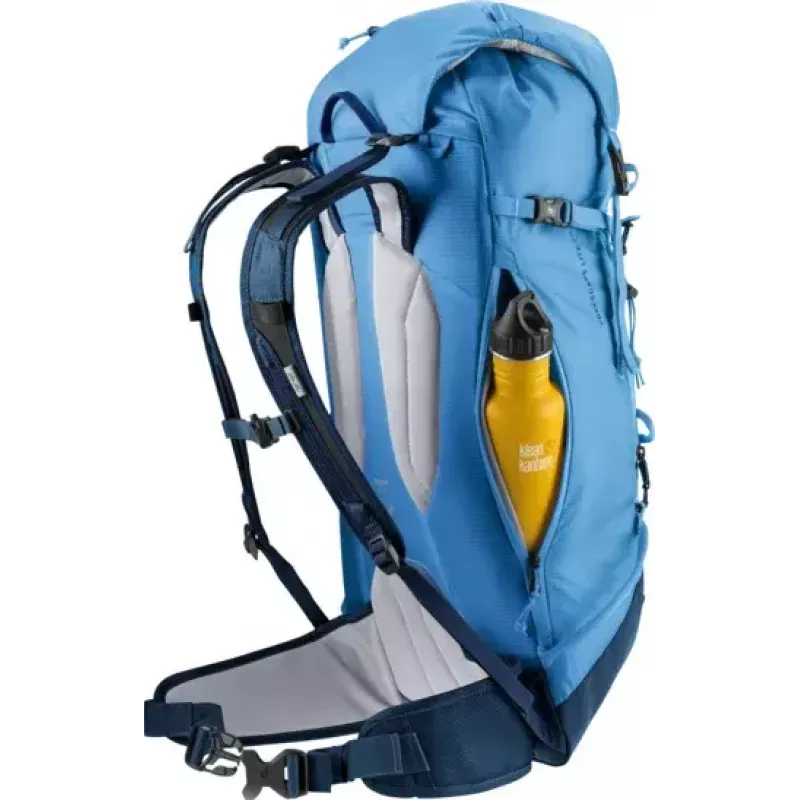 Plecak DEUTER Freescape Lite 26 L — bezramowy plecak skiturowy, 26 L, 1,18 kg, ładowanie od góry, niebieski