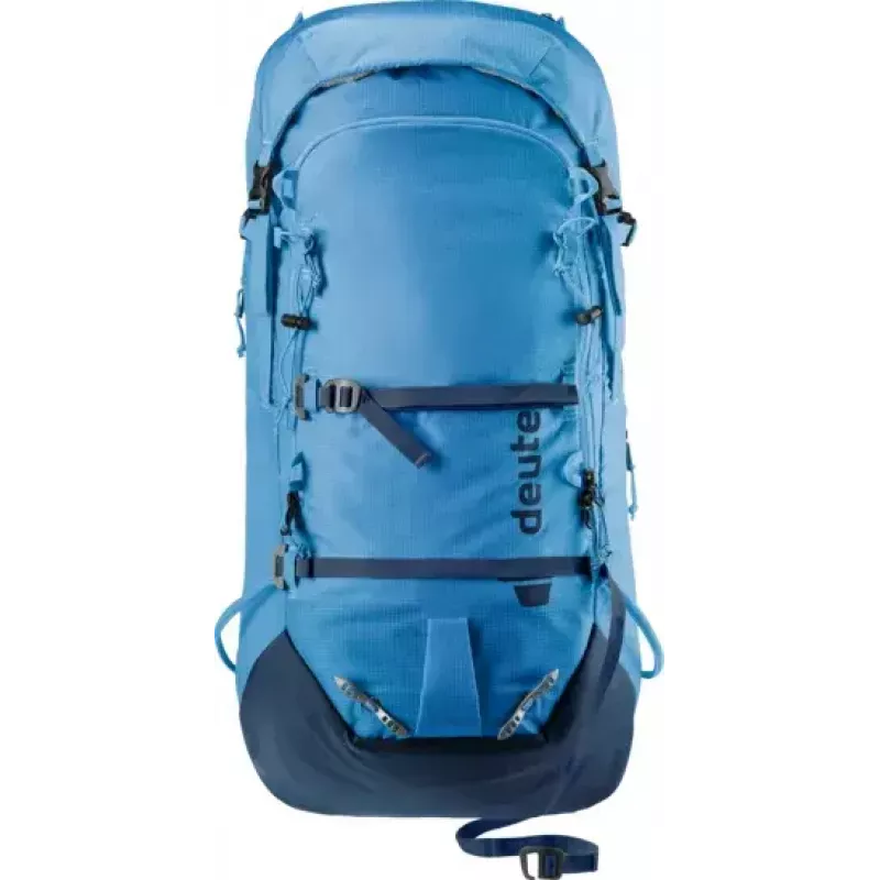 Plecak DEUTER Freescape Lite 26 L — bezramowy plecak skiturowy, 26 L, 1,18 kg, ładowanie od góry, niebieski