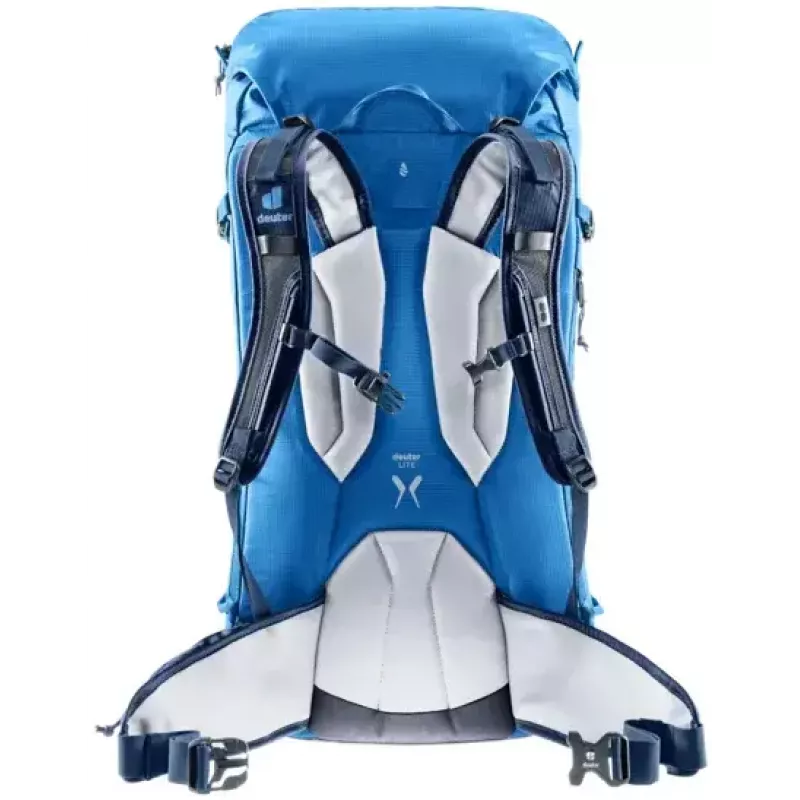 Plecak DEUTER Freescape Lite 26 L — bezramowy plecak skiturowy, 26 L, 1,18 kg, ładowanie od góry, niebieski