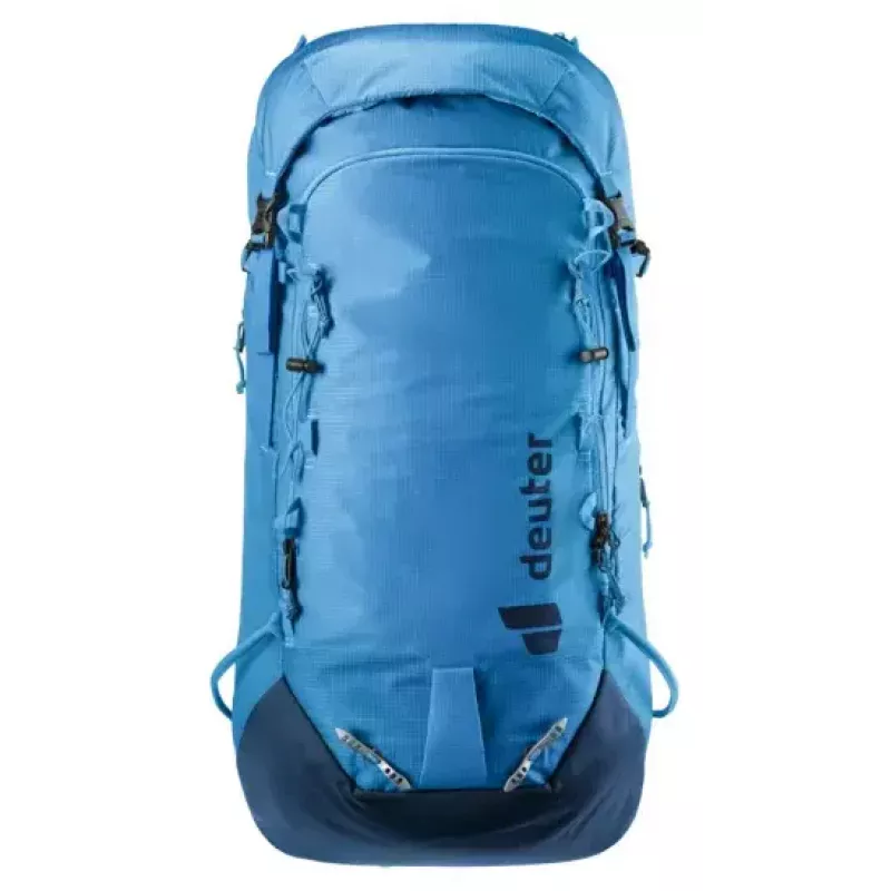 Plecak DEUTER Freescape Lite 26 L — bezramowy plecak skiturowy, 26 L, 1,18 kg, ładowanie od góry, niebieski
