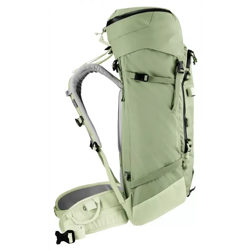 Plecak DEUTER Freescape Pro 38+ SL — 38+ L wersja damska, kolor grove-mineral, poliamid ripstop