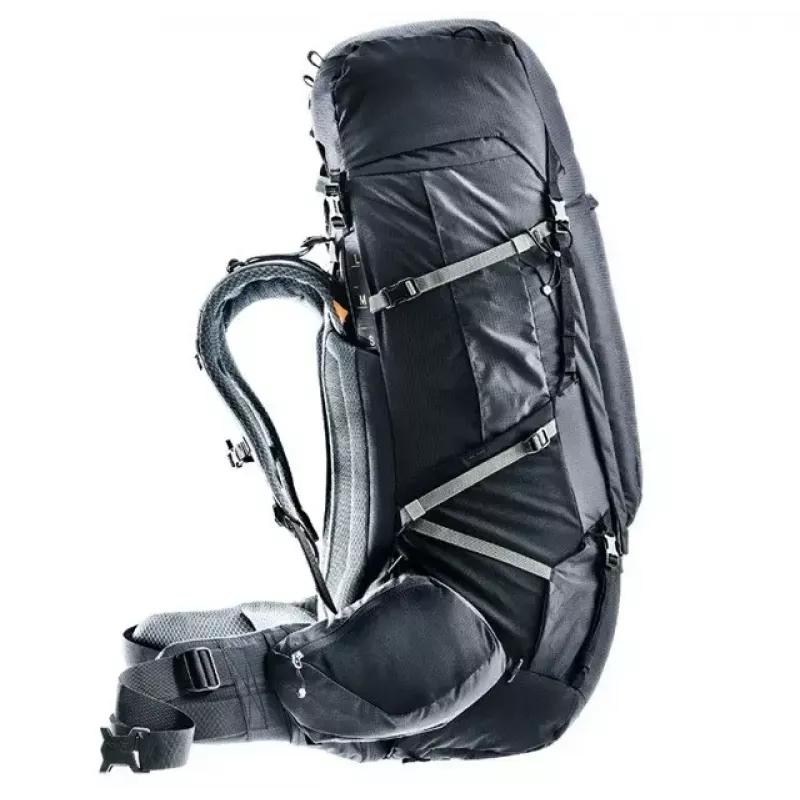Plecak DEUTER Aircontact Pro 75+10 — pojemność 75+10 L, czarny, wytrzymały, wodoodporny