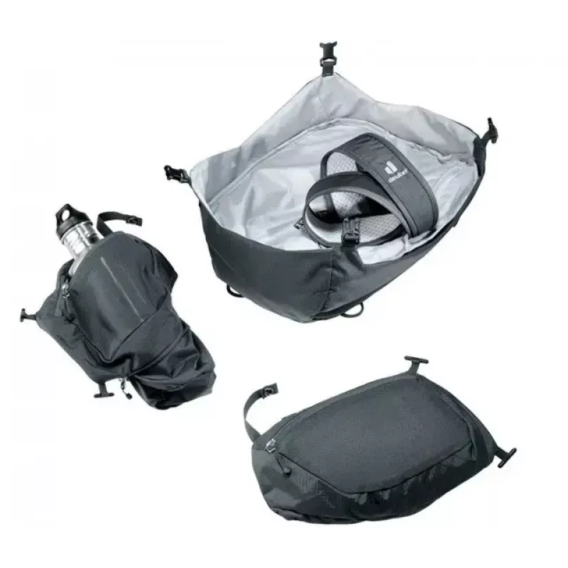 Plecak DEUTER Aircontact Pro 75+10 SL damski — 75+10 L, krój SL, grafitowy, 2,88 kg, nylon