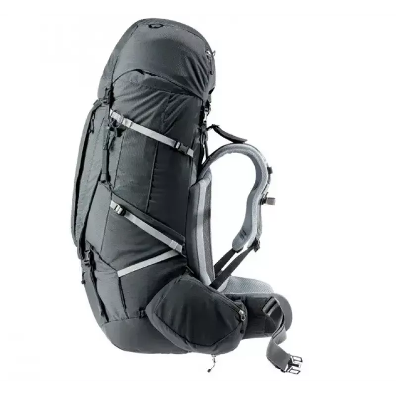 Plecak DEUTER Aircontact Pro 75+10 SL damski — 75+10 L, krój SL, grafitowy, 2,88 kg, nylon