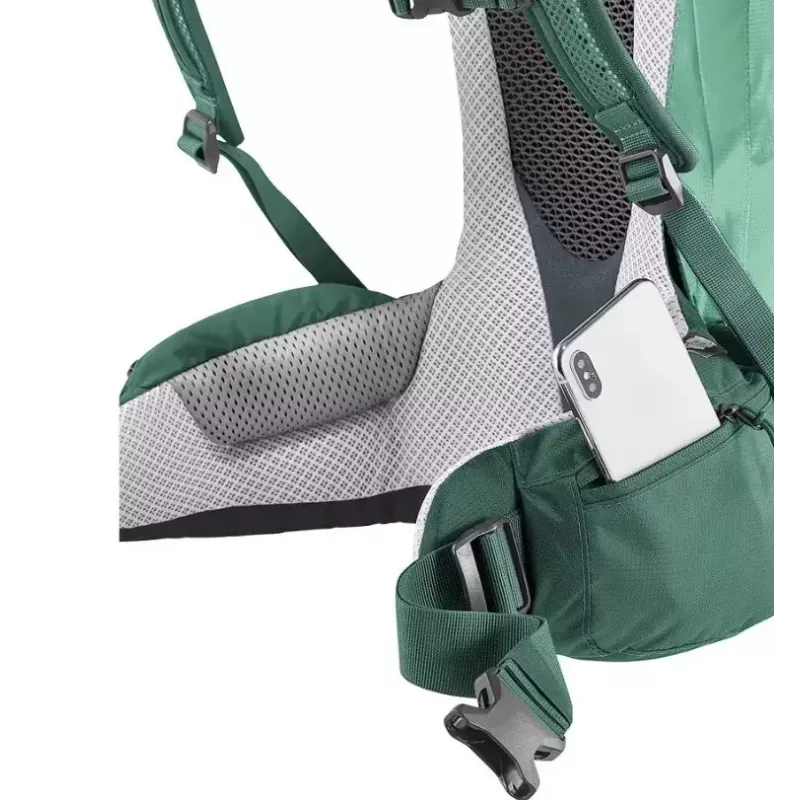 Plecak DEUTER Futura PRO 34 SL damski plecak turystyczny, 34 L, materiał z recyklingu, zielony