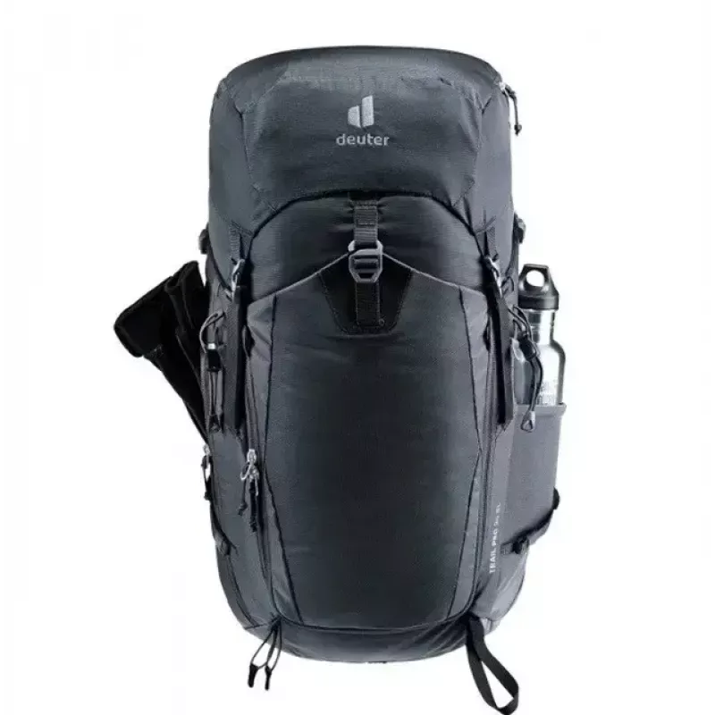 Plecak DEUTER Trail PRO 34 SL — damski plecak turystyczny 34 L, lekki, wytrzymały, czarny