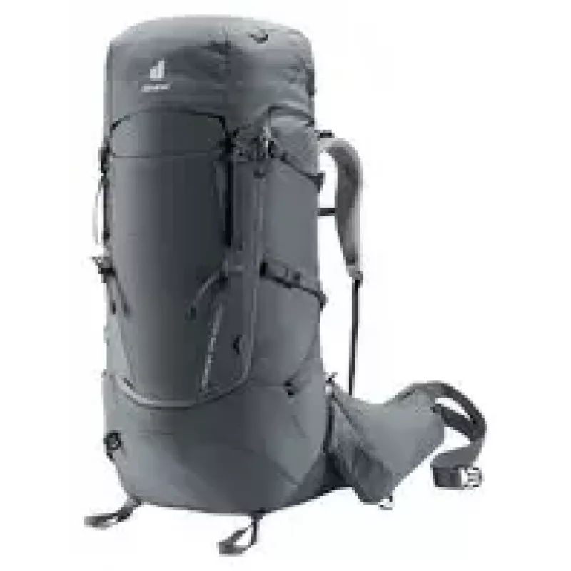 Plecak DEUTER Aircontact Core 55+10 SL, 55 l, Czarny Graphite, krój damski
