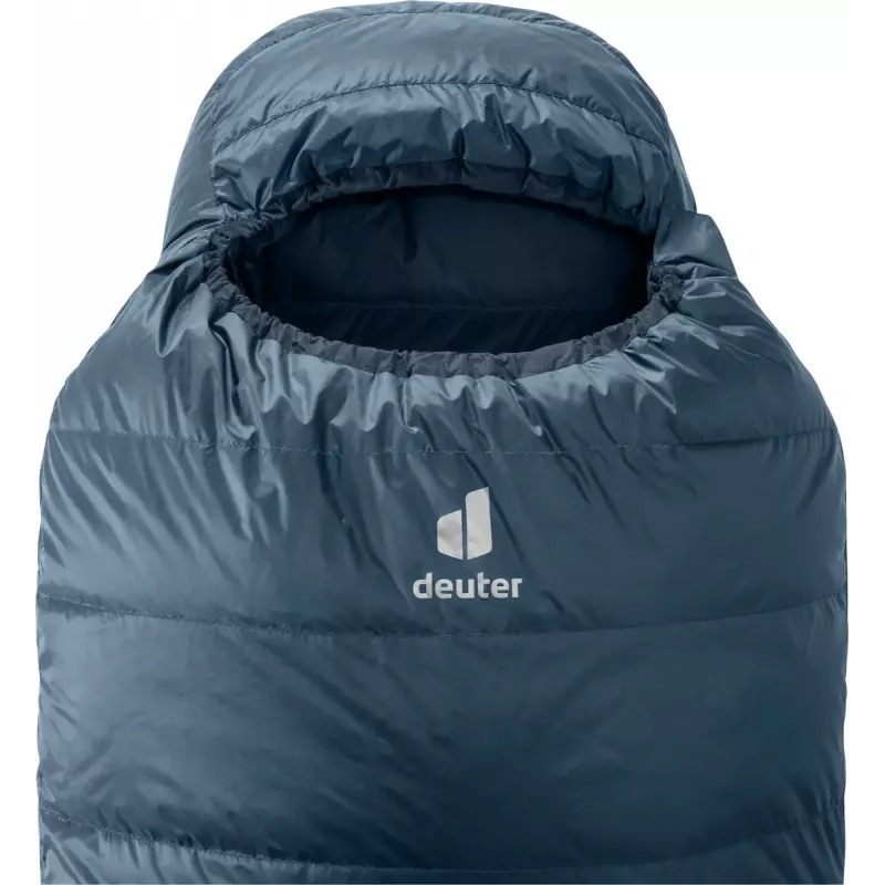 Śpiwór mumia DEUTER Astro 500 (-2°C/28°F), Ripstop niebieski, 2050×750×480 mm