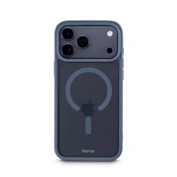 Hama Frame Protect etui do telefonu 17,5 cm (6,9 cala) pokrowiec przezroczysty, niebieski