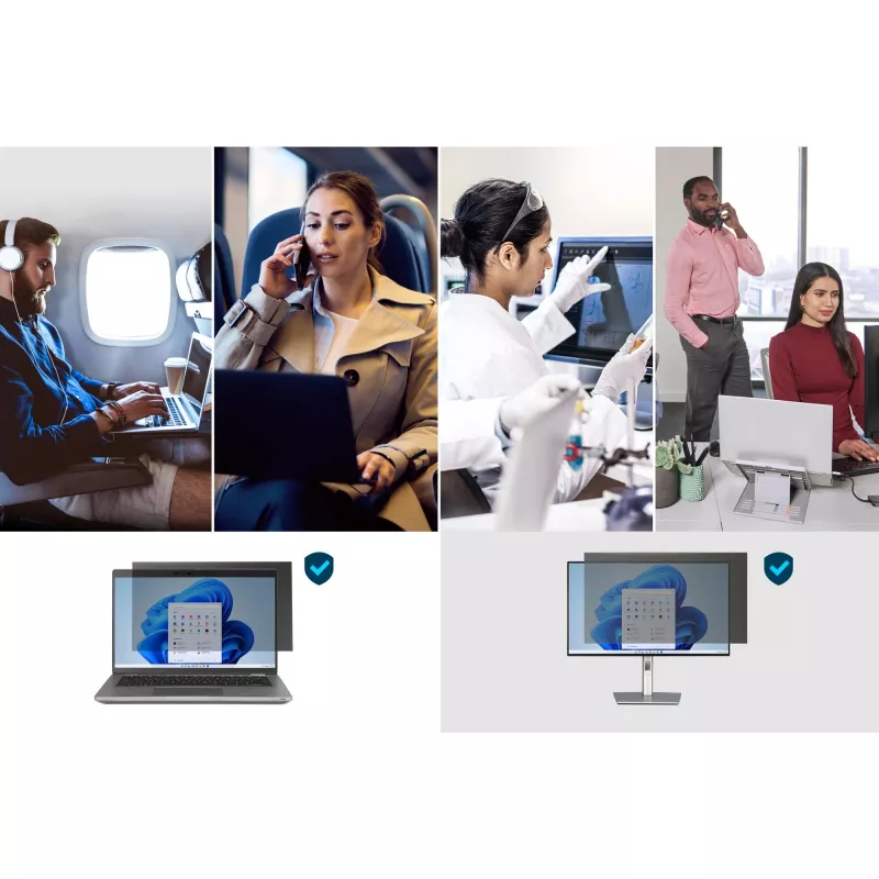 Kensington Dwustronny Zdejmowany Filtr Prywatyzujący do Monitorów Zakrzywionych 34” 21:9