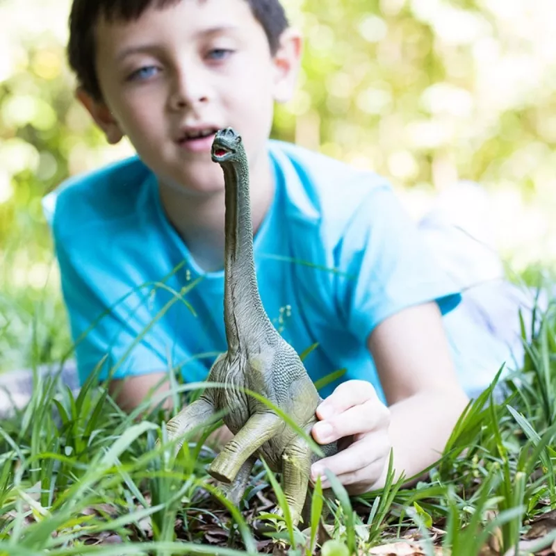 schleich Dinozaury Brachiozaur, 4 lata, Era dinozaurów, Podbijanie Ziemi, Dinozaury i wulkan, Pierwsi giganci, Wielokolorowy, Plastik