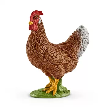 schleich FARM WORLD Kura, 3 lat(a), Farma, Zwierzęta gospodarskie / zabawki rolnicze, Wielokolorowy, Plastik