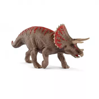 schleich Dinozaury Triceratops, od 4 lat, Podbój Ziemi, Dinozaury i wulkan, Wielokolorowy, Plastik, 1 szt.
