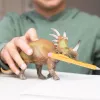 schleich Dinozaury Triceratops, od 4 lat, Podbój Ziemi, Dinozaury i wulkan, Wielokolorowy, Plastik, 1 szt.