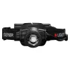 Latarka czołowa Led Lenser H15R Core — latarka LED na opaskę, 2500 lm, akumulator 21700, IP67, zasięg 250 m, 4 poziomy mocy, aluminium, czarna