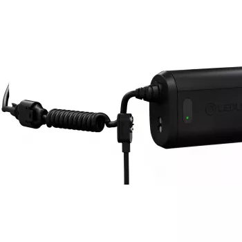 Latarka czołowa Led Lenser H15R Core — latarka LED na opaskę, 2500 lm, akumulator 21700, IP67, zasięg 250 m, 4 poziomy mocy, aluminium, czarna