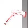 Kompaktowa lampa robocza Ledlenser 502736 12 W LED Czarna