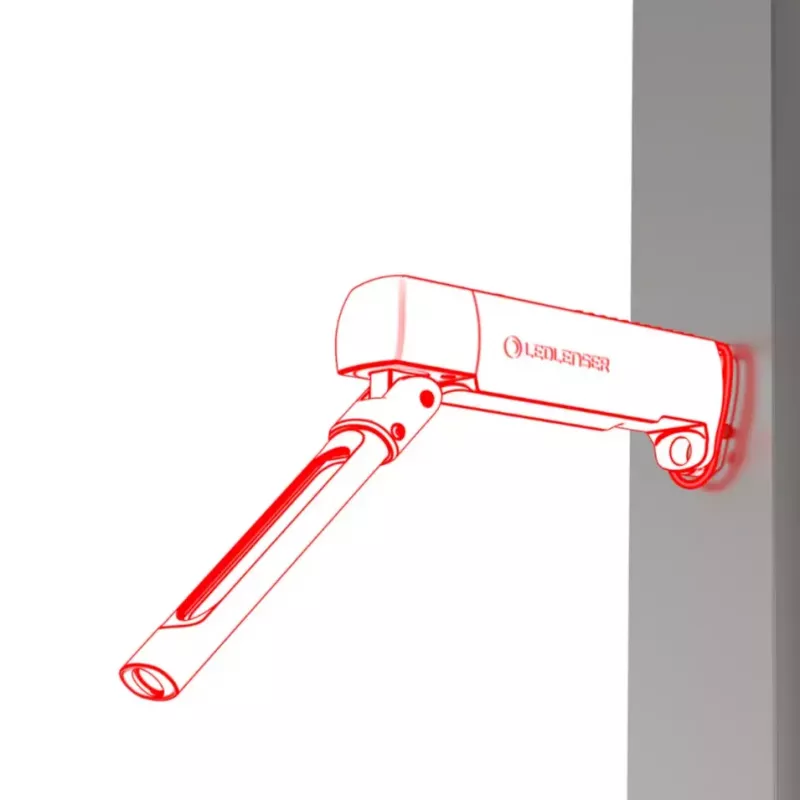 Kompaktowa lampa robocza Ledlenser 502736 12 W LED Czarna