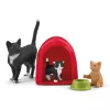 Zestaw do zabawy Schleich FARM WORLD Zabawa dla uroczych kotków