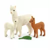 schleich WILD LIFE zestaw alpak, Las, Dzikie zwierzęta / zabawki przygodowe, 3 lat(a), Brązowy, Biały