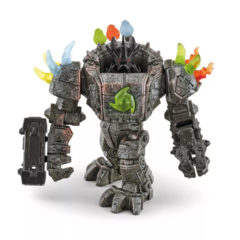 schleich ELDRADOR CREATURES Mistrz Robot z Mini Stworzeniem Wielokolorowy 42549