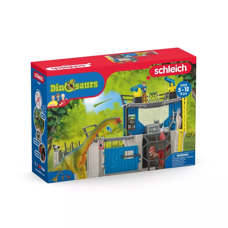 Zestaw dinozaurów Schleich Duża Stacja Badawcza Dinozaurów