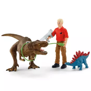 Figurka dinozaura Schleich Atak Tyranozaura