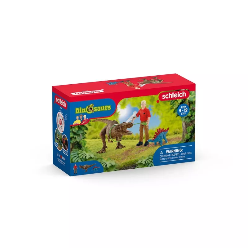 Figurka dinozaura Schleich Atak Tyranozaura
