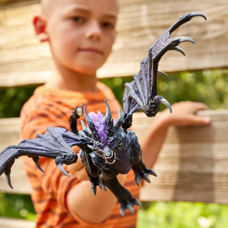 Figurka Smoka Cienia Schleich ELDRADOR CREATURES Czarno-Fioletowa 70152