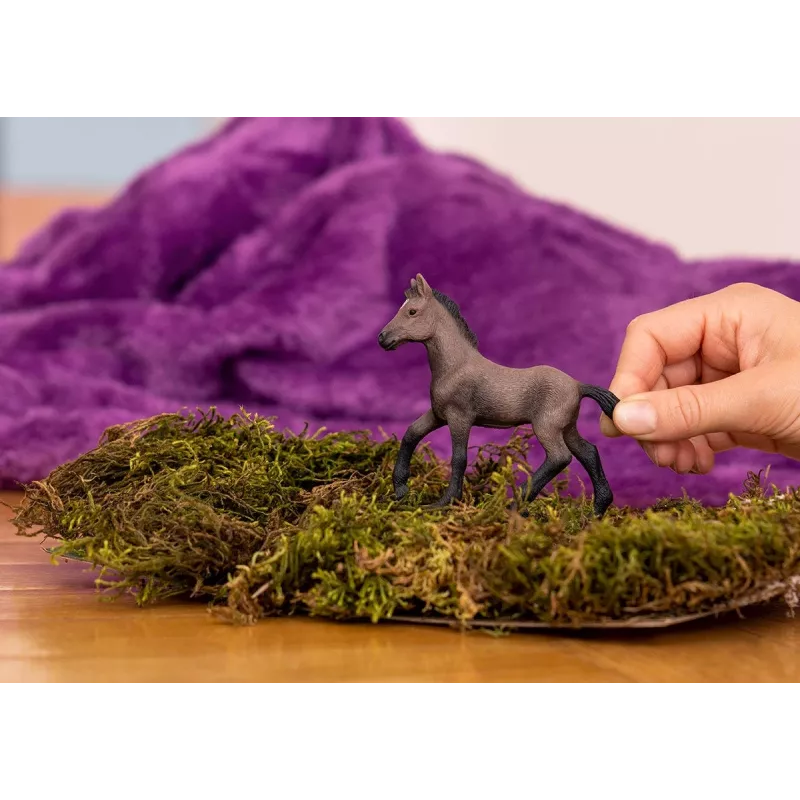 schleich HORSE CLUB Źrebię rasy Peruvian Paso, 5 lat, Konie, Brąz, Plastik