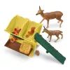 Zestaw Zwierzęta Leśne Schleich 42658S Kolorowe Akcesoria Do Karmienia