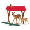 Zestaw Zwierzęta Leśne Schleich 42658S Kolorowe Akcesoria Do Karmienia