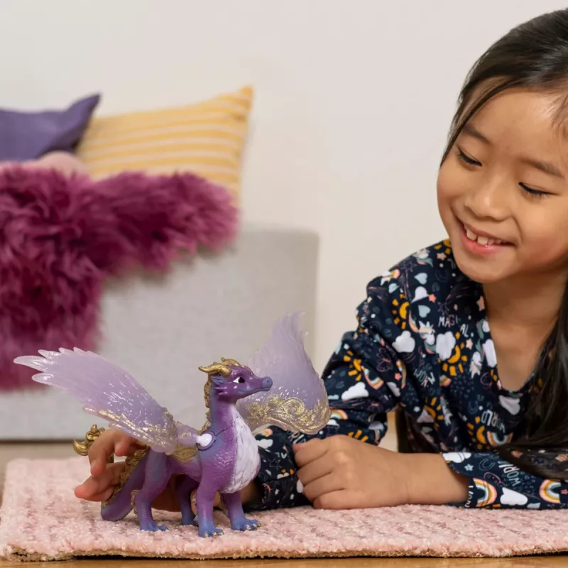 Toy Schleich BAYALA Nocny Niebiański Smok Złoto-Fioletowy 70762S