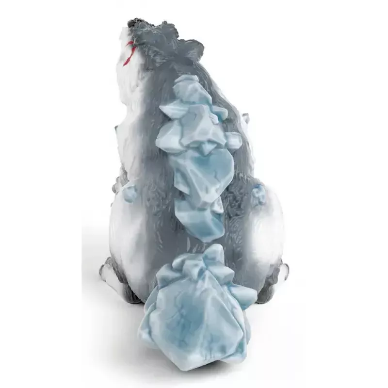 Figurka Schleich ELDRADOR CREATURES Lodowy Gryzoń, kolekcjonerska figurka do zabawy, szaro-biała, dla dzieci od 7 lat
