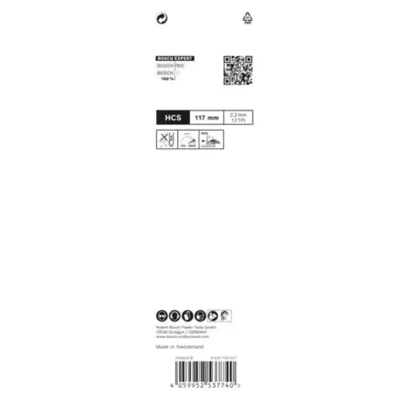 Bosch EXPERT ‘WOOD 2-SIDE CLEAN’ T 308 B brzeszczot do wyrzynarki ze stali wysokowęglowej (HCS) 25 szt.