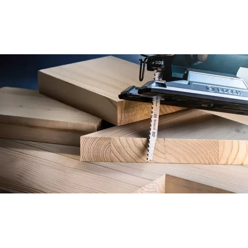 Bosch EXPERT ‘WOOD 2-SIDE CLEAN’ T 308 B brzeszczot do wyrzynarki ze stali wysokowęglowej (HCS) 25 szt.