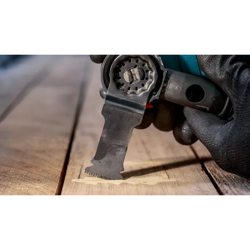Brzytwa do cięcia wgłębnego Bosch PRO AIZ 32 — szerokość 32 mm, głębokość 50 mm, do drewna ściernego, twardego, tworzyw sztucznych