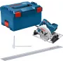 Bosch GKS 55+ GCE + FSN 1400 16.5 cm Czarny, Niebieski 4700 RPM 1350 W