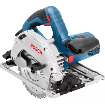 Bosch GKS 55+ GCE + FSN 1400 16.5 cm Czarny, Niebieski 4700 RPM 1350 W