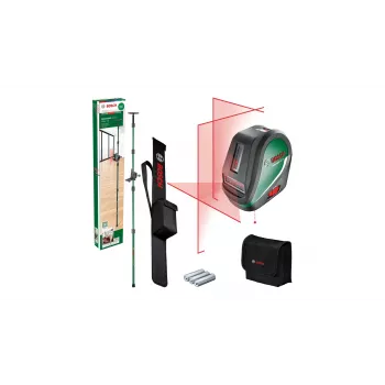 Poziomica laserowa Bosch UniversalLevel 3 Maxi Set 0603663903 — samopoziomująca, zasięg do 30 m