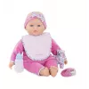 Simba‑Dickie Corolle 9000150050, interaktywna lalka bobas, 42 cm, bateria AA, różowa