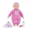 Simba‑Dickie Corolle 9000150050, interaktywna lalka bobas, 42 cm, bateria AA, różowa