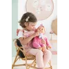 Simba‑Dickie Corolle 9000150050, interaktywna lalka bobas, 42 cm, bateria AA, różowa