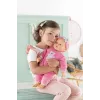 Simba‑Dickie Corolle 9000150050, interaktywna lalka bobas, 42 cm, bateria AA, różowa